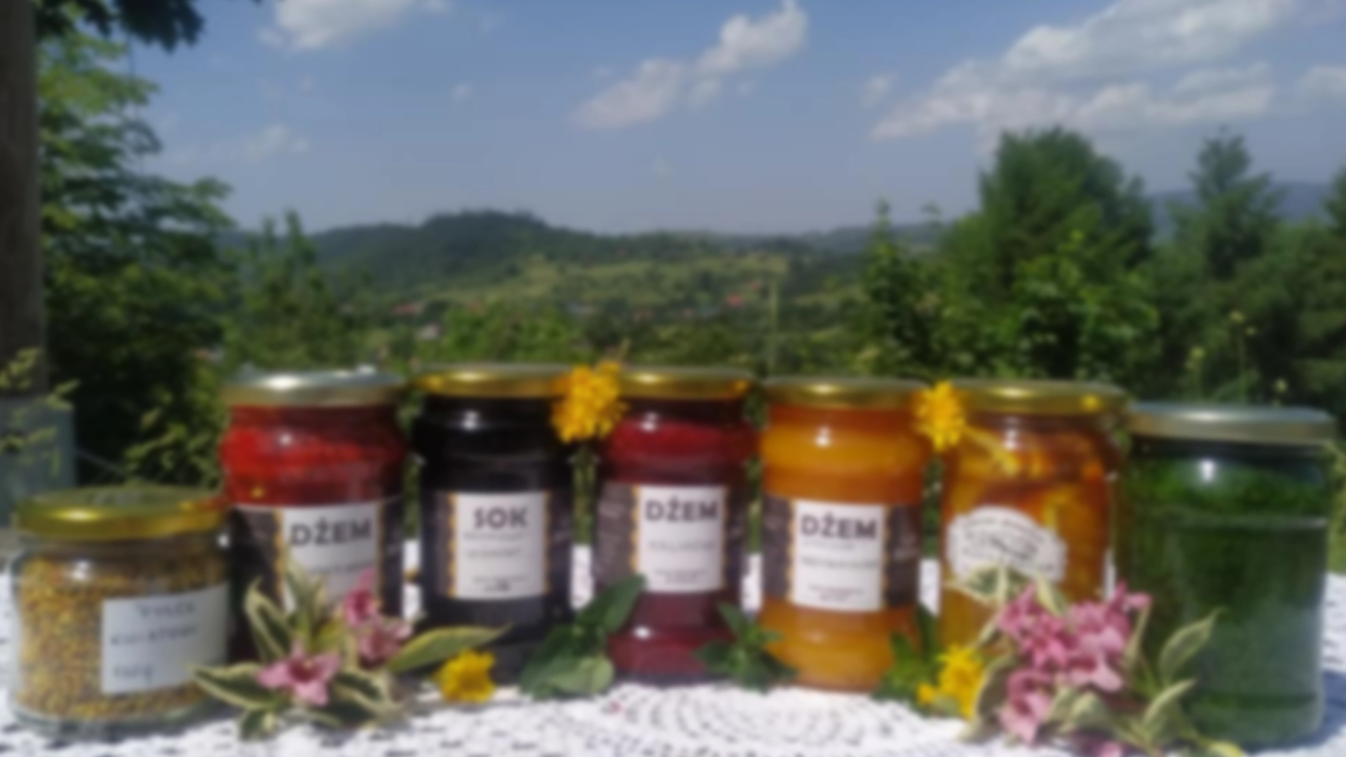 Dżemy, konfitury, soki, syropy oraz miody